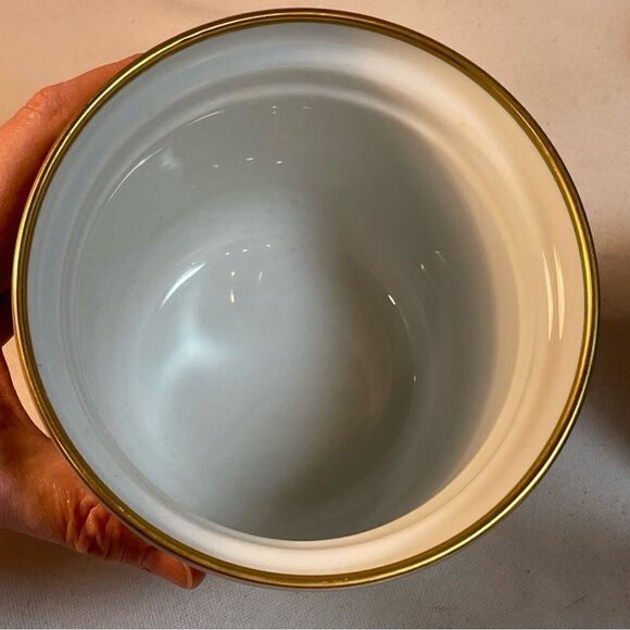 Bing & Grondahl Seagull with gold Flowerpot No 668 - Picture 4 of 15